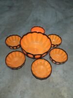 Plastic Bowl Set – Orange Color