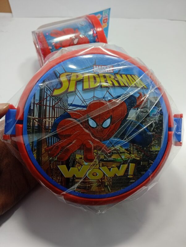spider man kids lunch box and mug set marvel superhero design for kids age 3 to 8 karachi