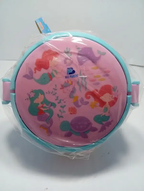 kids mermaid lunch box and mug set pink cartoon for girls age 3 to 8 karachi