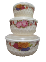 Melamine 3-Piece Food Storage Container Set