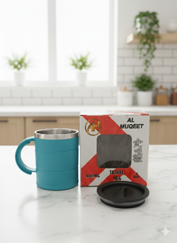 Stainless Steel Travel Mug With Handle