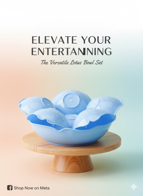 plastic bowl set 7 pieces light blue karachi