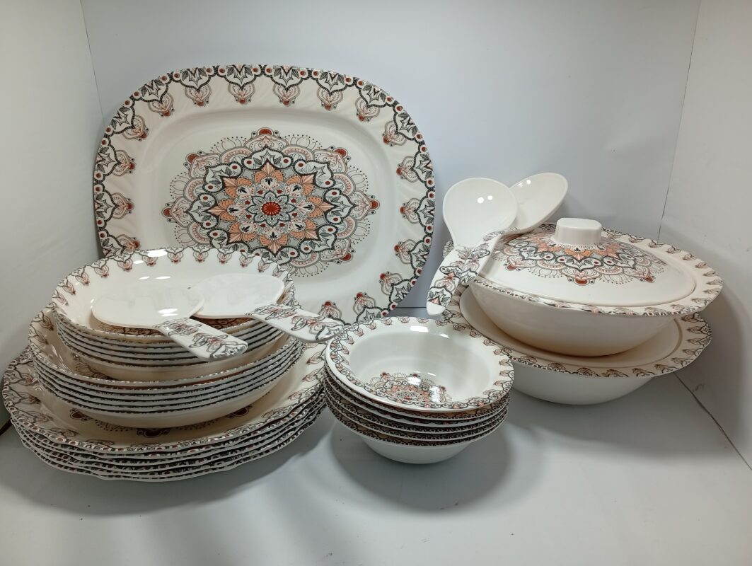 melamine dinner set 34 piece in karachi