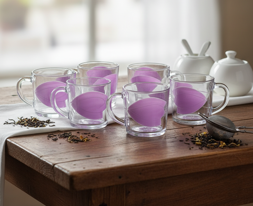 Purple Glass Tea Cup Set – 6 Pcs | Buy Online in Karachi – Babar Shop Purple Glass Tea Cup Set – 6 Pcs | Buy Online in Karachi – Babar Shop