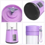 USB Rechargeable Juicer Blender 380ML – Portable Mini Mixer in Karachi | Babar Shop