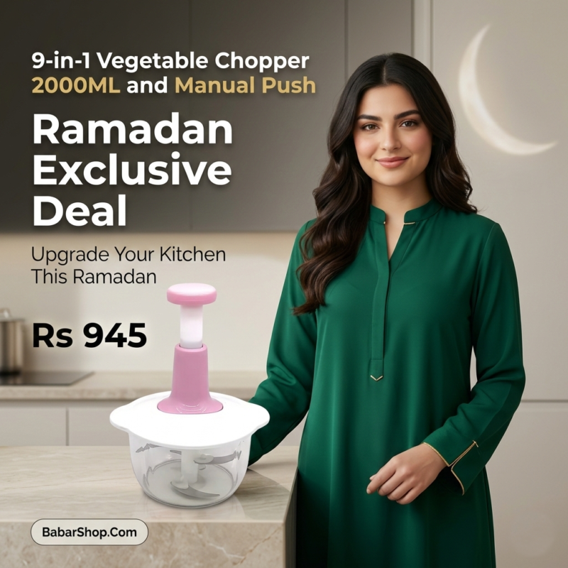 Buy Best Manual Food Chopper Online in Karachi – Only at Babar Shop