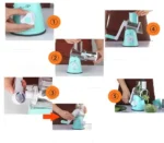 3 in 1 Vegetable Cutter Machine – Buy Drum Slicer Online in Karachi | Babar Shop
