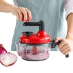 Rotary Hand Chopper Food Processor – Buy Manual Vegetable & Meat Mincer in Karachi | Babar Shop