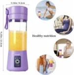 USB Rechargeable Juicer Blender 380ML – Portable Mini Mixer in Karachi | Babar Shop