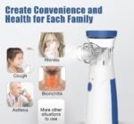 Portable Mesh Nebulizer – Silent Handheld Nebulizer for Kids & Adults