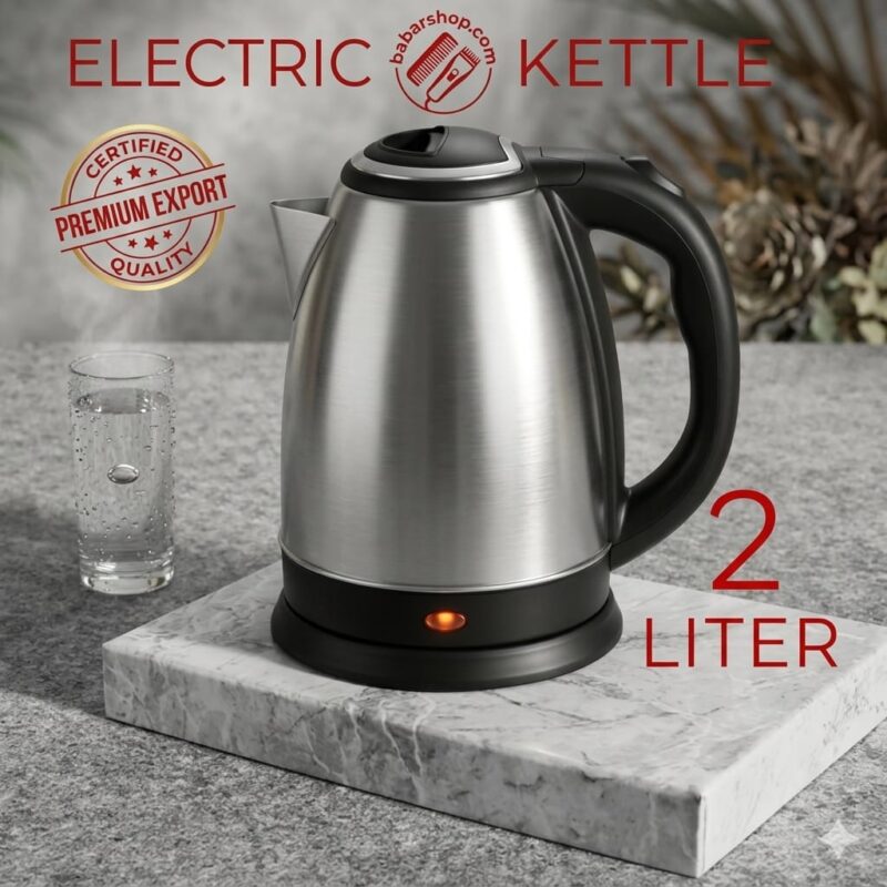 2-Liter Electric Kettle – Fast Boiling Water Heater for Kitchen