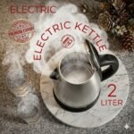 2-Liter Electric Kettle – Fast Boiling Water Heater for Kitchen