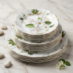 Melamine Dinner Set 48 Pieces Youniq Floral Design Karachi | Babar Shop