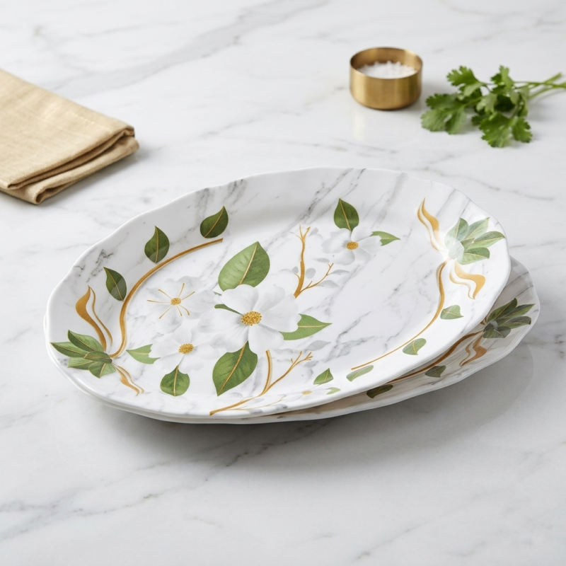 Melamine Dinner Set 48 Pieces