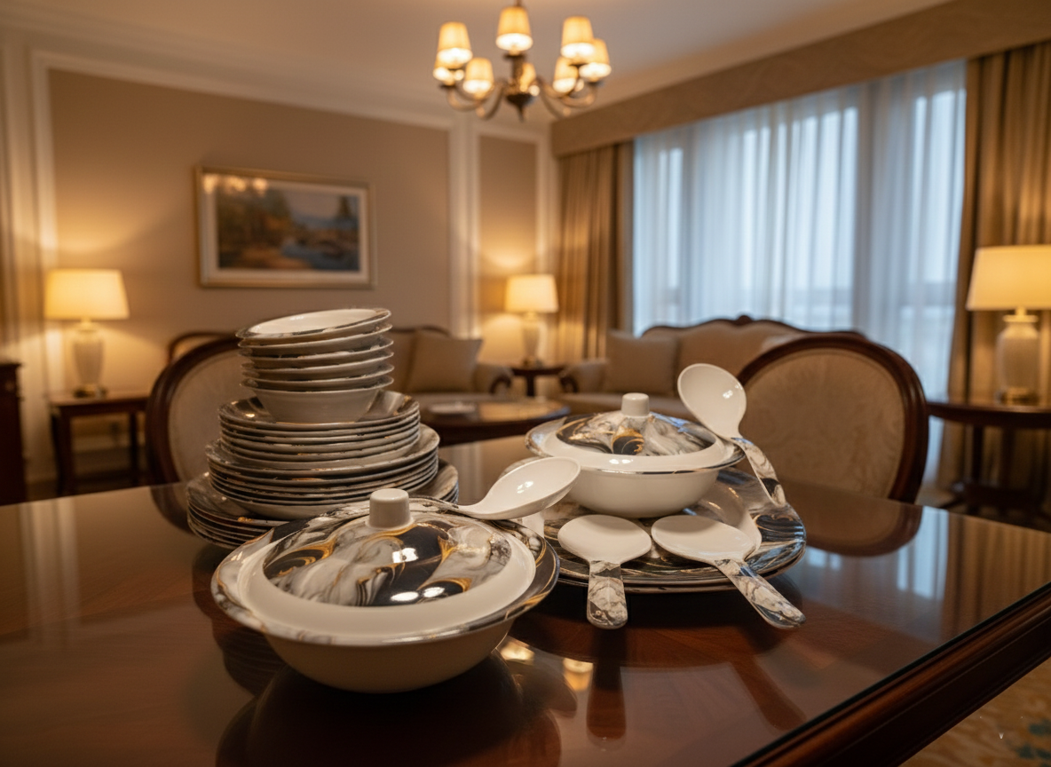 melamine dinner set Karachi online