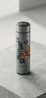 Smart LED Temperature Vacuum Flask – Digital Display Thermos Bottle