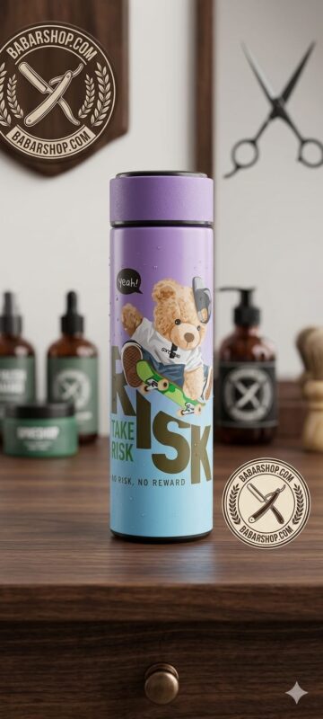 TAKE RISK” Smart LED Temperature Bottle – Digital Thermos Flask