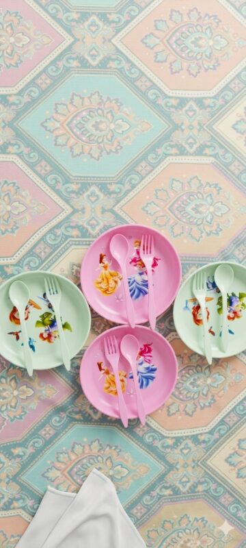 Disney Princess 4-Piece Toddler Feeding Set – Cute Kids Meal Set for Daily Use