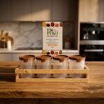 rio condiment set 4 jars wooden stand karachi cod rs 1050 masala jar airtight 24 hour delivery only karachi pakistan