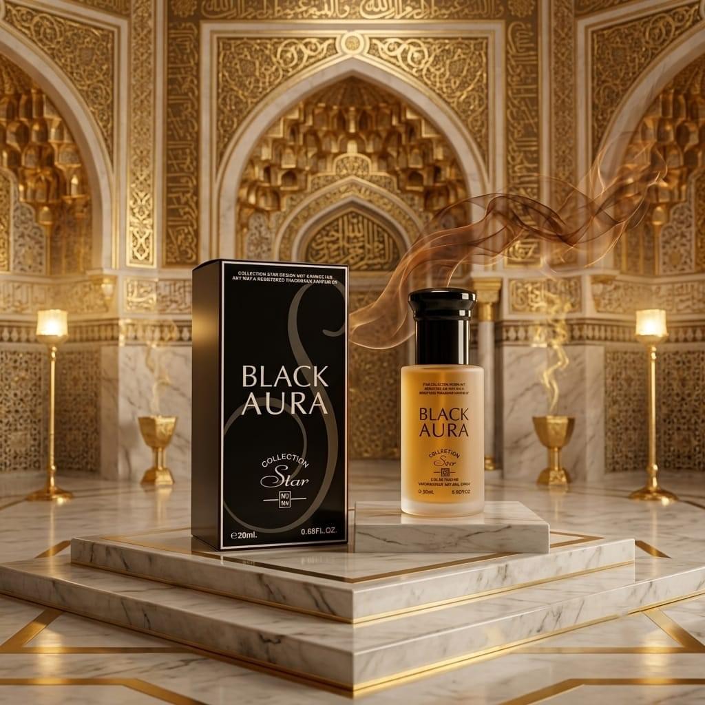 Black Aura Perfume 20ml Karachi — Collection Star Bold Woody Fragrance