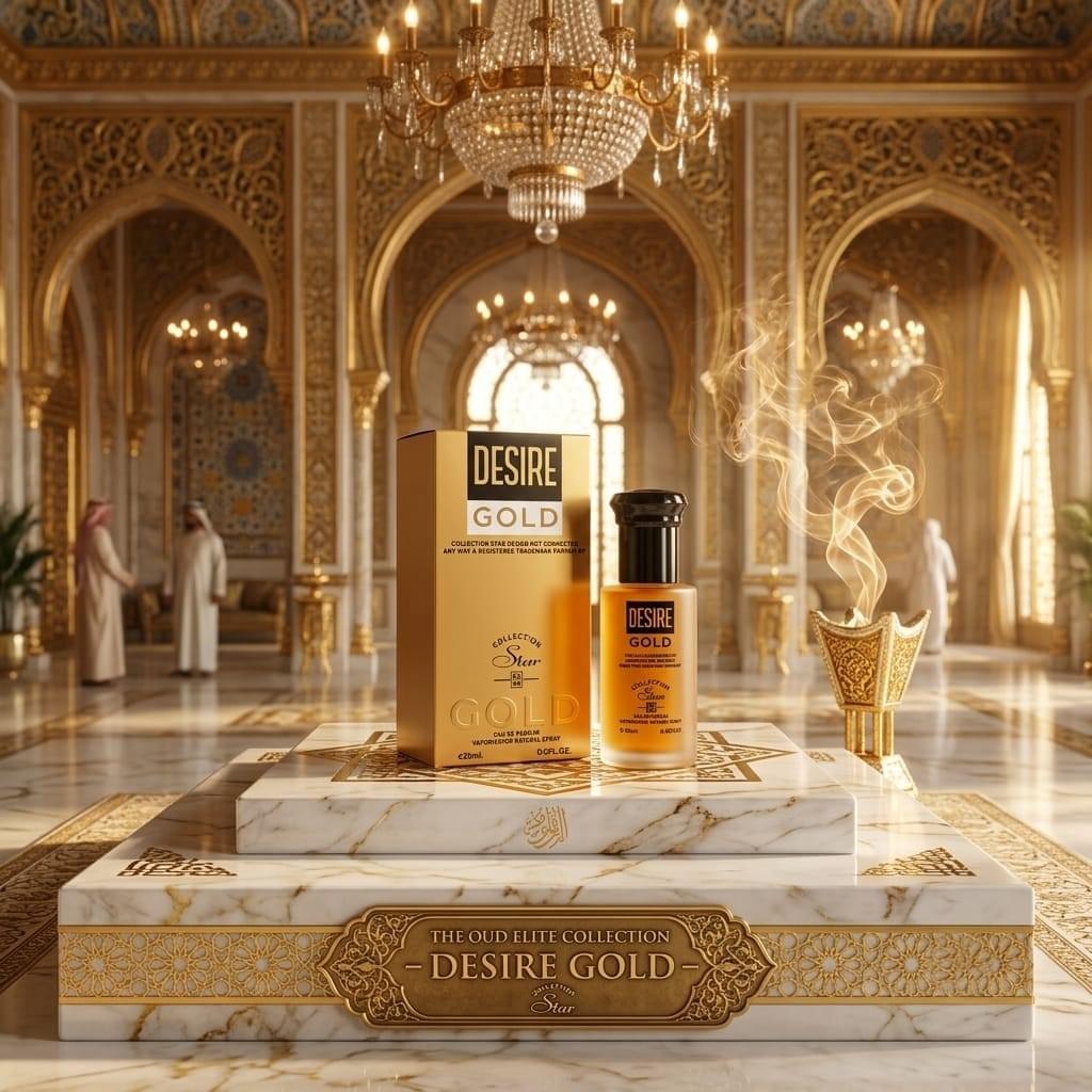 Desire Gold Perfume 20ml Pakistan — Collection Star Luxury Oriental Scent